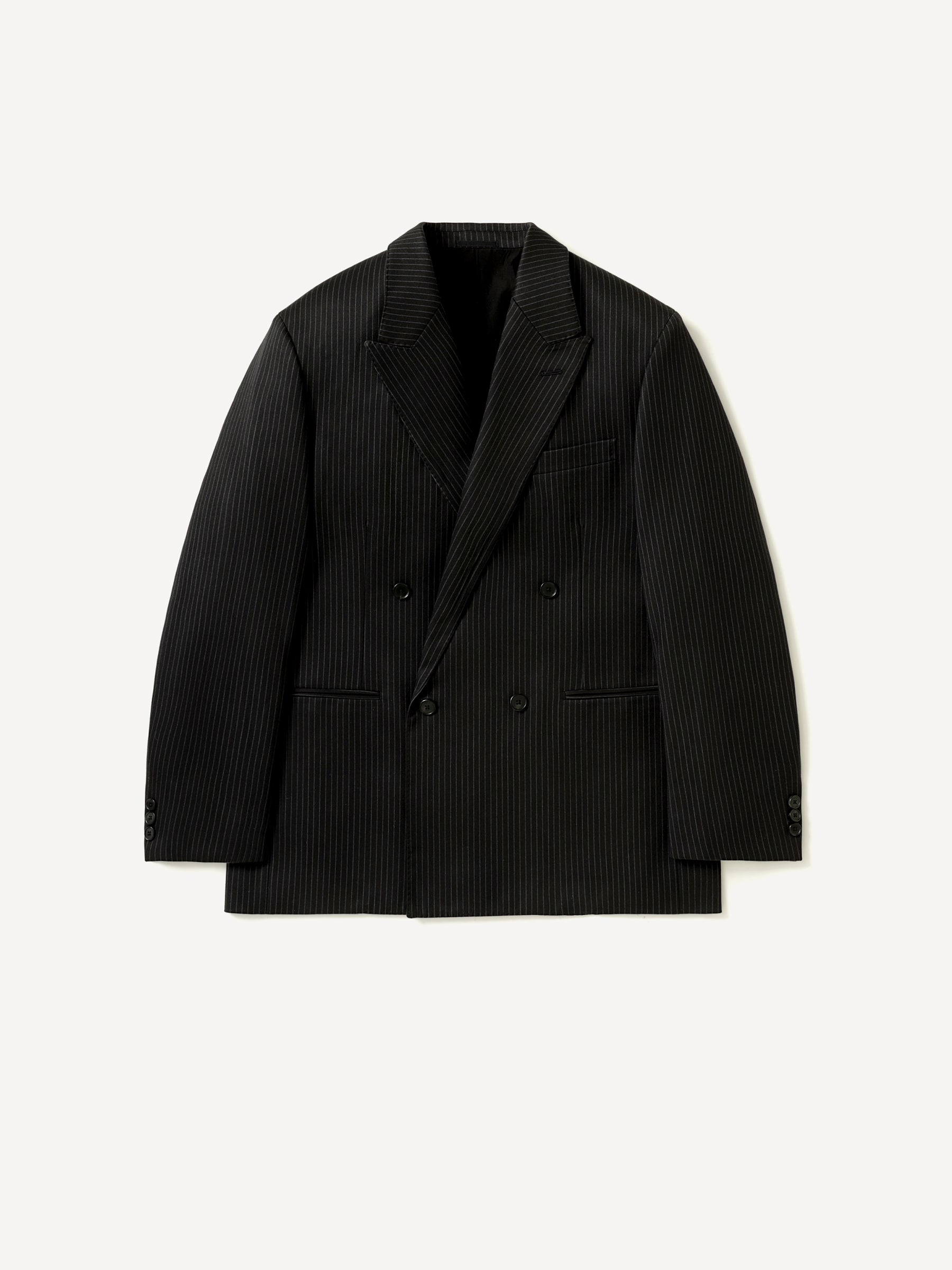 Wool Double Breasted Jacket