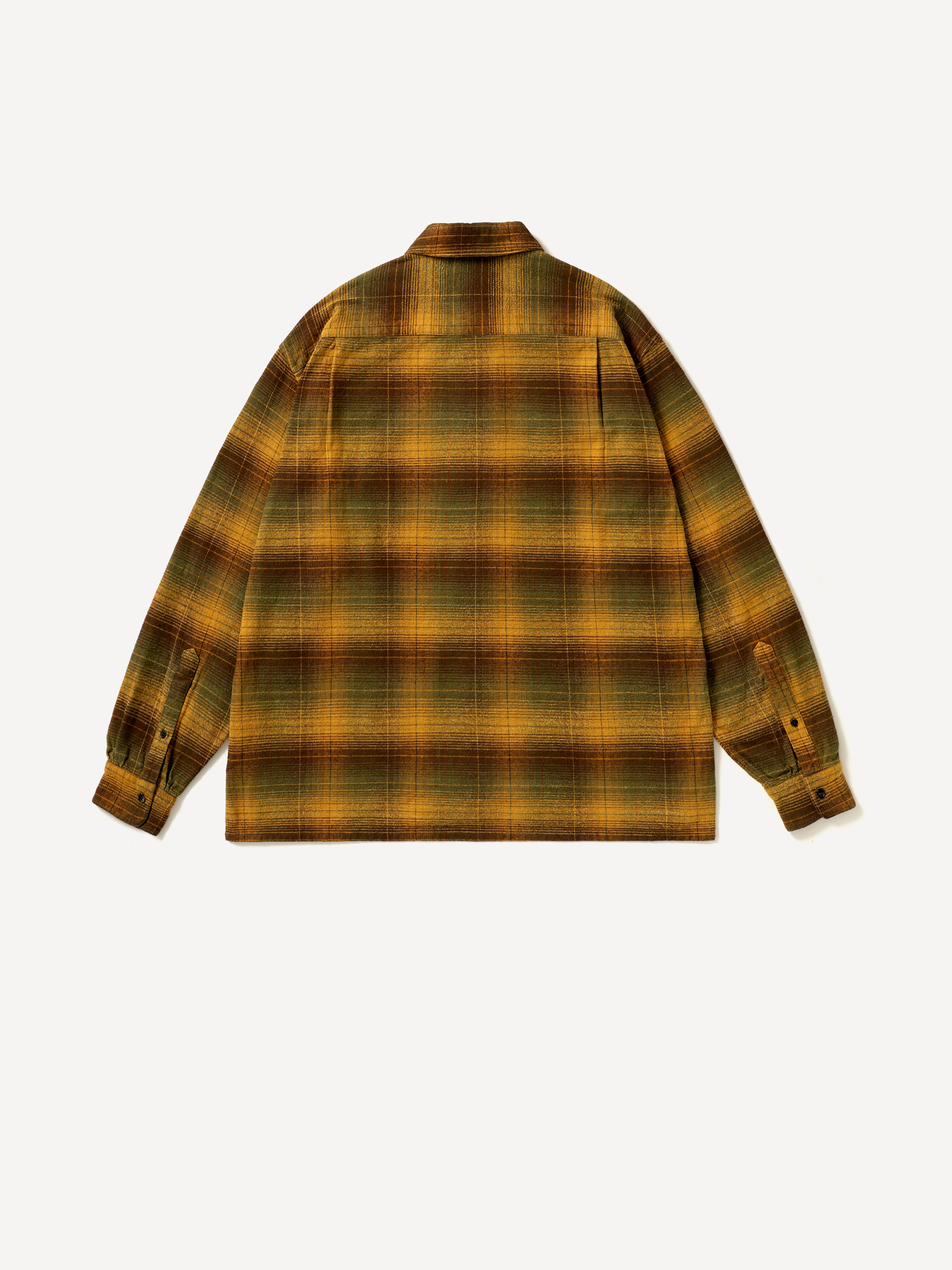Vintage Cotton Silk Nep Twill Check Shirts