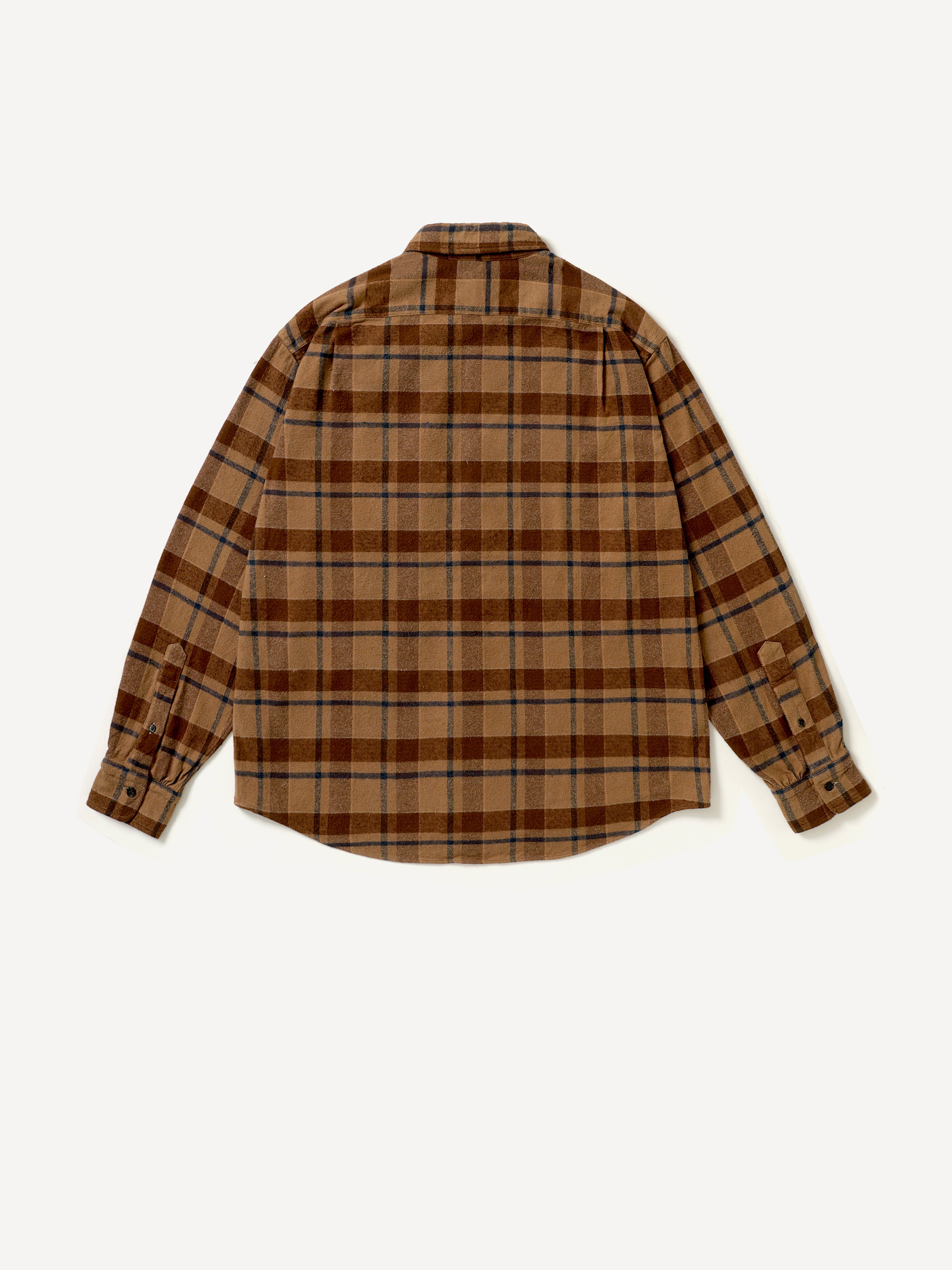 Vintage Cotton Silk Nep Twill Check Shirts